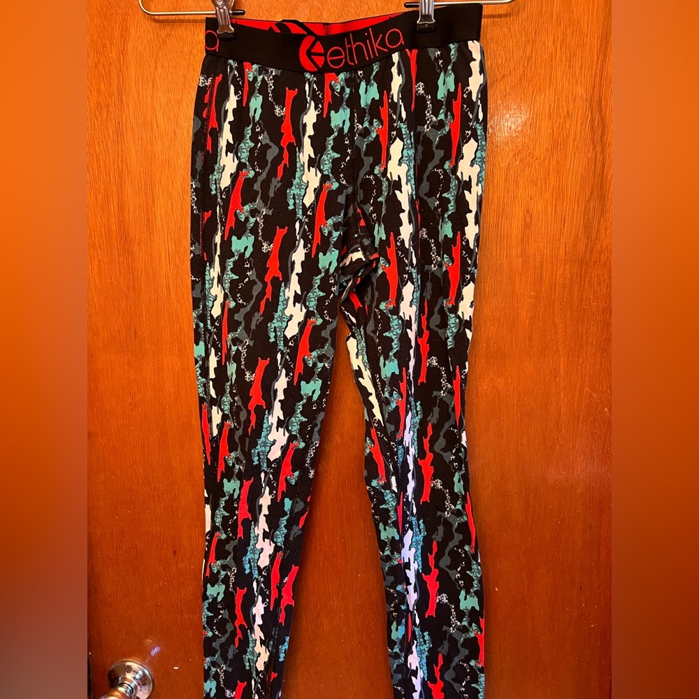 Ethika- abstract camo leggings